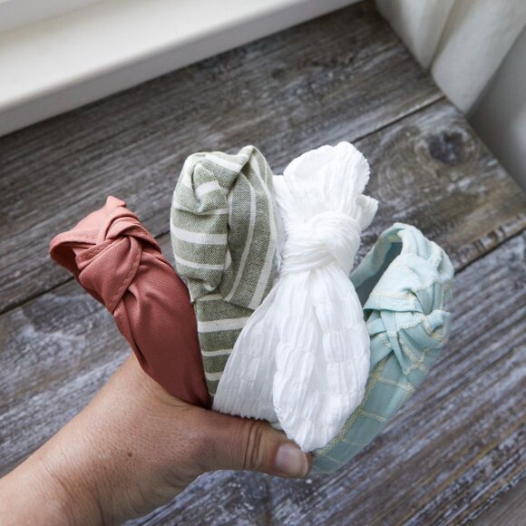 Top Knot Headband Set | Summer 4 Pack NWOT - Picture 2 of 7